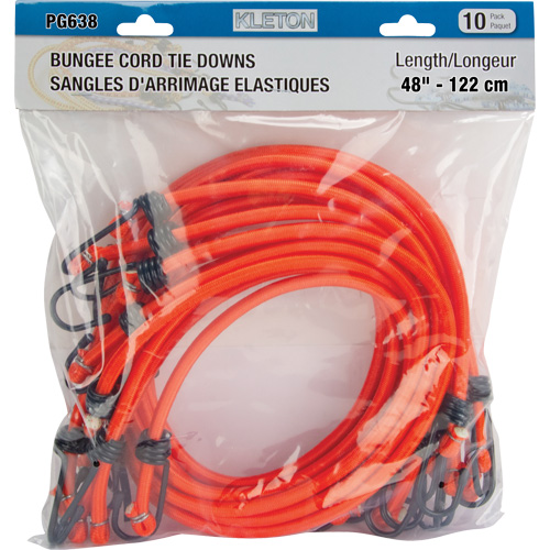 Bungee Cord Tie Downs, 48" Sécurité Médic