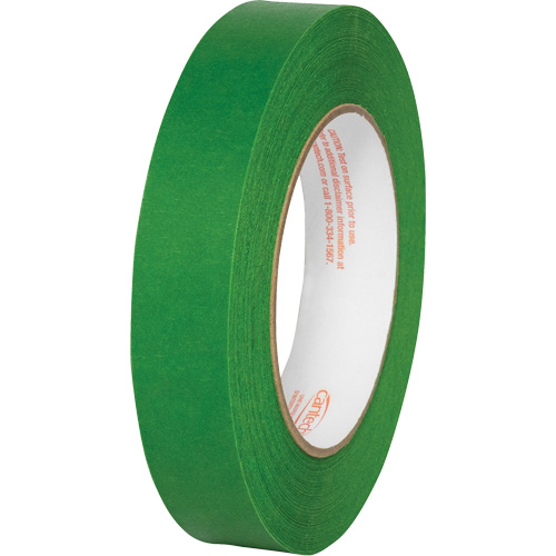 Premium Safe Tack Masking Tape, 24 mm (61/64") x 55 m (180.4'), Green Sécurité Médic