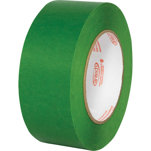 Premium Safe Tack Masking Tape, 48 mm (1-57/64") x 55 m (180.4'), Green Sécurité Médic
