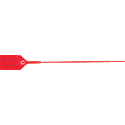 Standard-Duty Security Seal, 9", Plastic, Plastic Seal Sécurité Médic
