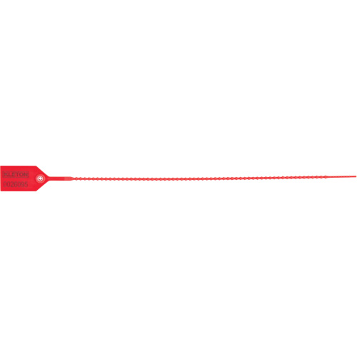 Standard-Duty Security Seal, 15", Plastic, Plastic Seal Sécurité Médic