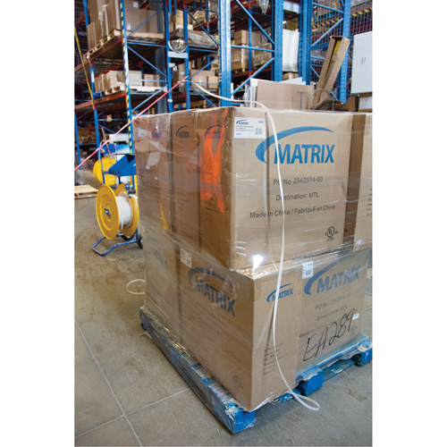 Strapping Pallet Threader Wand Sécurité Médic