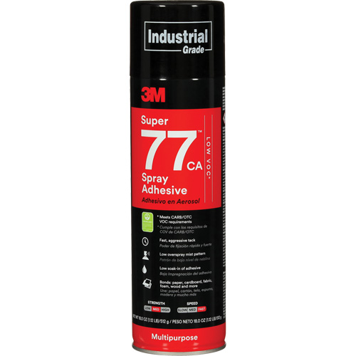 Super 77 Multi-Purpose Spray Adhesive, Aerosol Can Sécurité Médic
