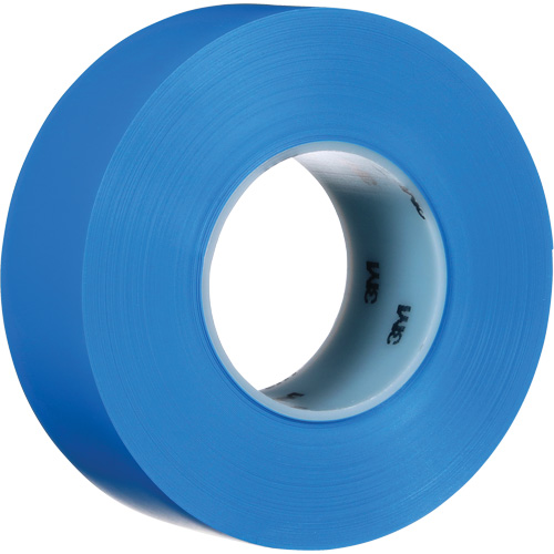 Durable Floor Marking Tape 971, 2" x 108', Vinyl, Blue Sécurité Médic
