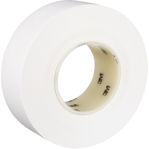 Durable Floor Marking Tape 971, 3" x 108', Vinyl, White Sécurité Médic