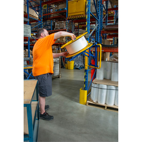 Strapping Dispenser, Polyester/Steel/Polypropylene Straps, 16"/8" Core Dia., 3"/8"/6" Roll Width Sécurité Médic