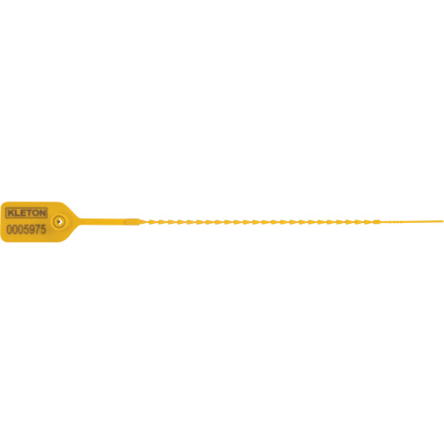 Standard-Duty Security Seal, 9", Plastic, Pull-Through Sécurité Médic