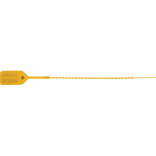 Standard-Duty Security Seal, 9", Plastic, Pull-Through Sécurité Médic