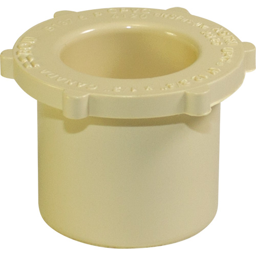 Flowguard Gold&reg; Pipe Bushing, 3/4" x 1/2", Spigot x Hub, CPVC Sécurité Médic