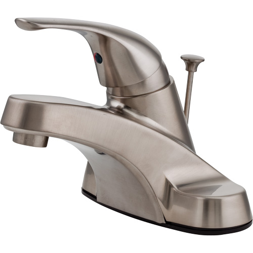 Robinet de salle de bain &agrave; commande unique s&eacute;rie Pfirst Sécurité Médic