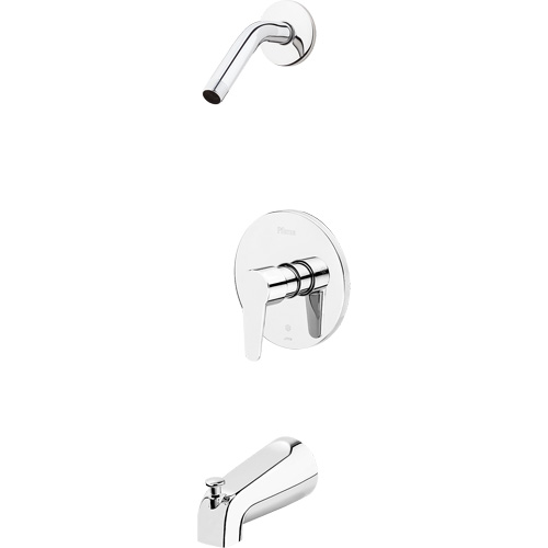 Garniture de baignoire et douche s&eacute;rie Pfirst Sécurité Médic