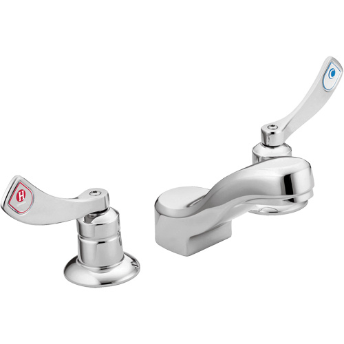 M-Dura Widespread Lavatory Faucet Sécurité Médic