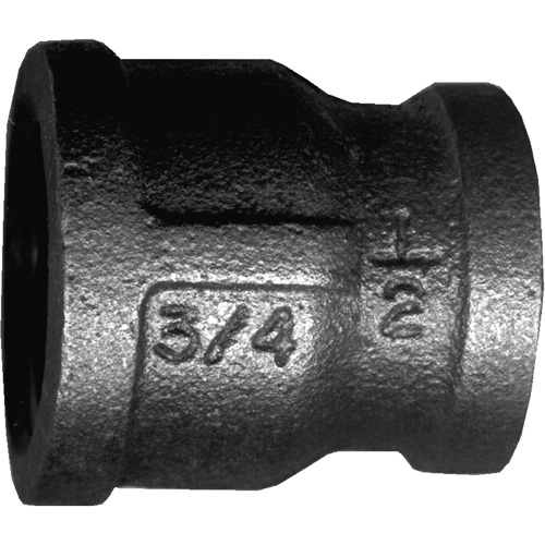 Raccord de tuyau r&eacute;ducteur femelle, Acier, 3/8" x 1/4" Sécurité Médic