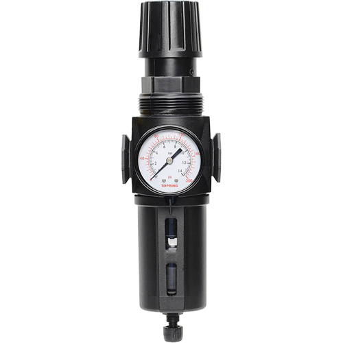 Filtre/r&eacute;gulateur drain manuel avec bol standard Modulair 300, 1/4" NPT, 150 psi, Capacit&eacute; de 5,1 oz liq. Sécurité Médic