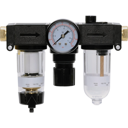 Filter, Regulator & Lubricator Modulair 200, 1/4" NPTF Sécurité Médic