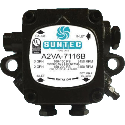 Bio Fuel Compatible Oil Pump, 3 GPH Sécurité Médic