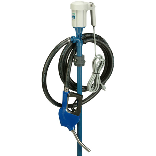 EFP-40 Drum Pump Kit with S1 Motor & DEF Accessories, Polypropylene/Stainless Steel Sécurité Médic