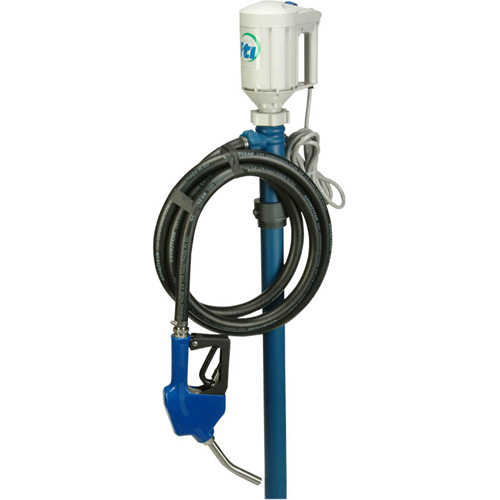 PFM-40 Drum Pump Kit with M3V Motor & DEF Accessories, Polypropylene/PVDF/Stainless Steel Sécurité Médic