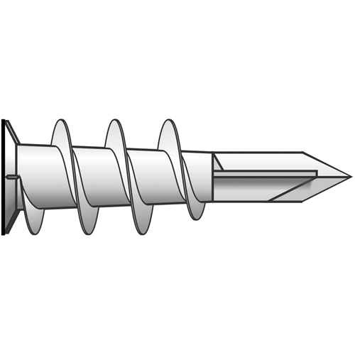 Hollow Wall Anchors - Zinc Zip-It Anchor Sécurité Médic