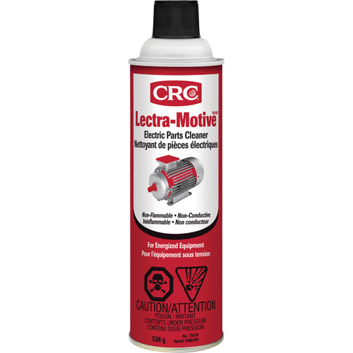 Lectra-Motive Electric Parts Cleaner, Aerosol Can Sécurité Médic