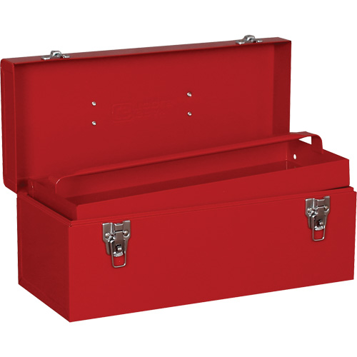 Utility Tool Box, 7" D x 16" W x 7-1/2" H, Red Sécurité Médic