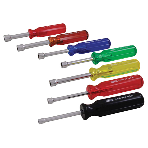 Nut Driver Set, 7, Non Magnetic, Imperial Sécurité Médic