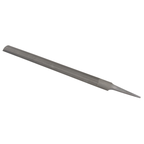 Lime pour pipeline, Demi-ronde, 14" l, Coupe B&acirc;tarde Sécurité Médic