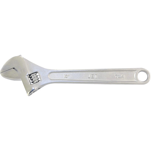 AW-10 Adjustable Wrench, 10" L, 1-1/4" Max Width, Chrome Sécurité Médic