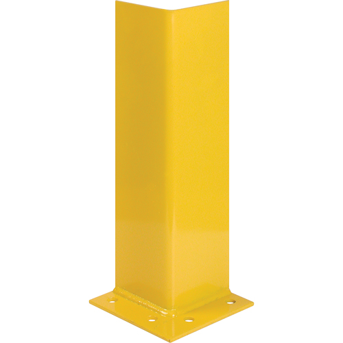 Upright Protectors, Steel, 7" W x 7" D x 12" H, Safety Yellow Sécurité Médic