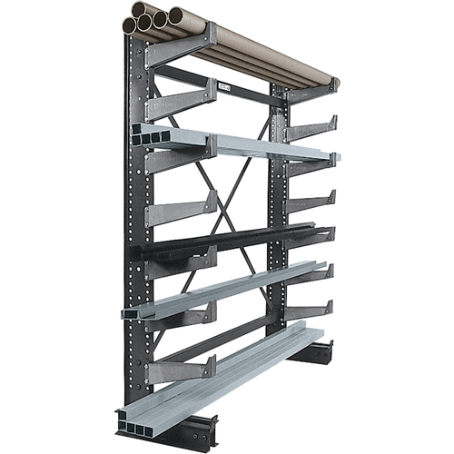 Single-sided Cantilever Brace Set - Starter, Single Sided, 14" Arm, 36" W x 84" H, 1000 lbs. Capacity Sécurité Médic