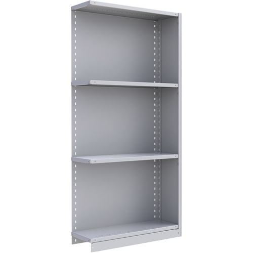 Interlok Shelving Unit, Steel, Boltless, 800 lbs. Capacity, 36" W x 76" H x 24" D Sécurité Médic