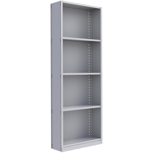 Interlok Shelving Unit, Steel, Boltless, 800 lbs. Capacity, 36" W x 100" H x 24" D Sécurité Médic