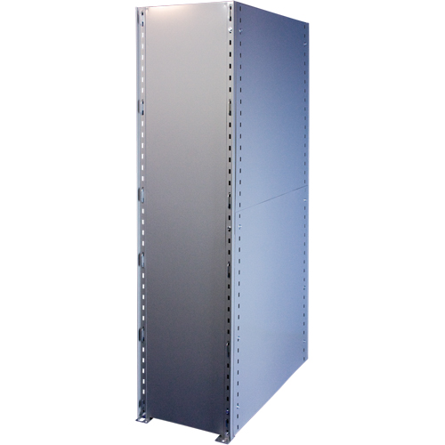 Panneau d'extr&eacute;mit&eacute; pour rayonnage enclenchable Interlok, 100" ha, 18" p, Acier Sécurité Médic