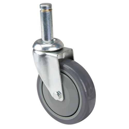 Caster for Chromate Wire Shelving Sécurité Médic