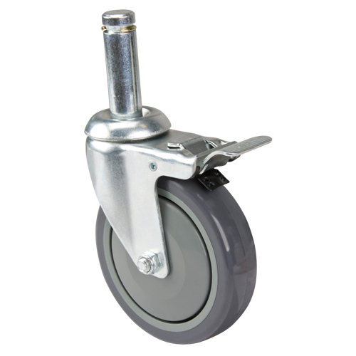 Caster for Chromate Wire Shelving Sécurité Médic