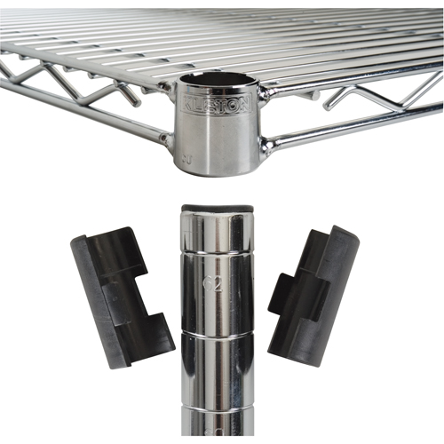 Split Sleeve for Chromate Wire Shelving Sécurité Médic