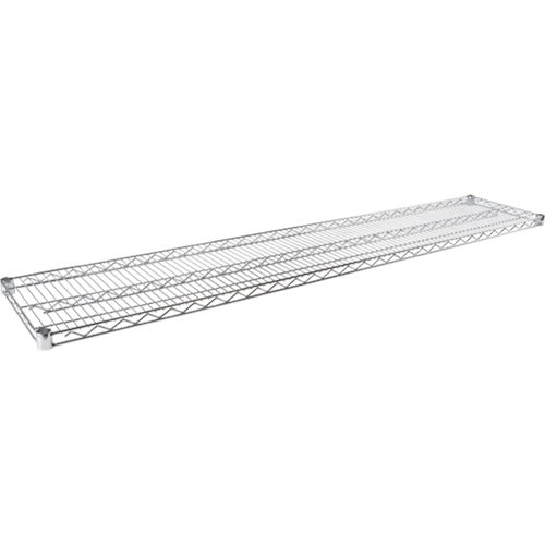 Wire Shelf for Heavy-Duty Chromate Wire Shelving, 60" W x 14" D, 600 lbs. Capacity Sécurité Médic