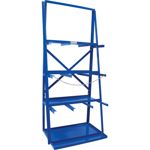 R&acirc;telier de rangement pour barre, Vertical, 3 Niveaux, 36" la x 24" p x 84" h, 3000 lb Cap. Sécurité Médic