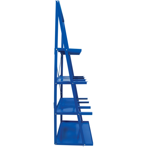 R&acirc;telier de rangement pour barre, Vertical, 3 Niveaux, 36" la x 24" p x 84" h, 3000 lb Cap. Sécurité Médic