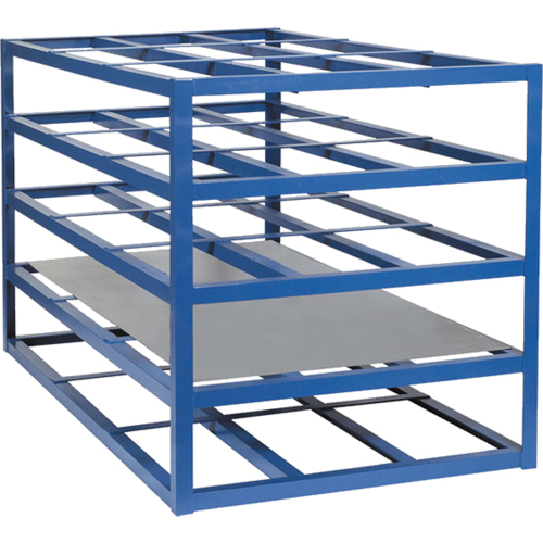 Supports pour feuilles horizontales, 103" la x 55" p x 48" h, Capacit&eacute; de 2000 lb Sécurité Médic