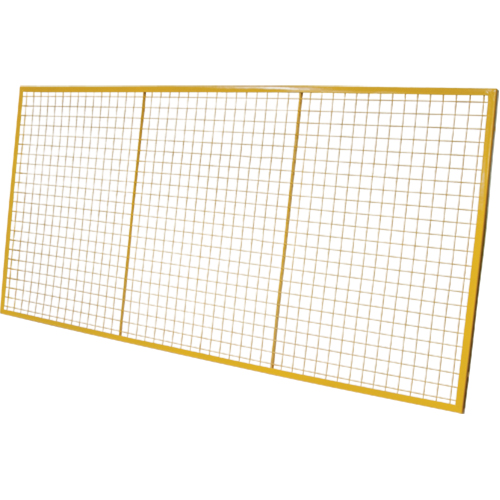 Grilles de protection arri&egrave;re pour palettier, 108" la x 48" h, Ferrures de 6" Sécurité Médic