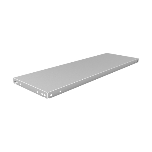 Slotted Angle Shelf, Galvanized Steel, 36" W x 12" D Sécurité Médic