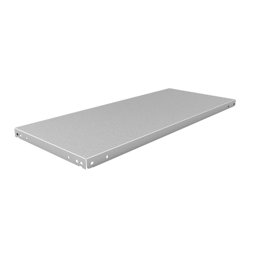 Slotted Angle Shelf, Galvanized Steel, 48" W x 15" D Sécurité Médic