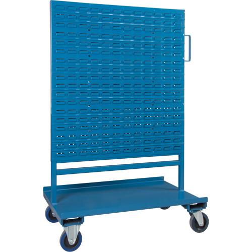 Support combin&eacute; bac/panneau perfor&eacute;, &agrave; deux c&ocirc;t&eacute;s, 38" la x 24-1/2" p x 55" h Sécurité Médic