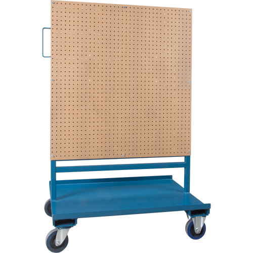 Support combin&eacute; bac/panneau perfor&eacute;, &agrave; deux c&ocirc;t&eacute;s, 38" la x 24-1/2" p x 55" h Sécurité Médic