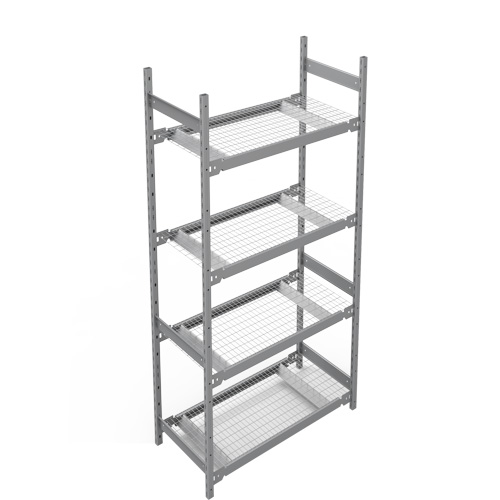 Wide Span Storage Shelving, Steel, Boltless, 1340 lbs. Capacity, 42" W x 84" H x 18" D Sécurité Médic