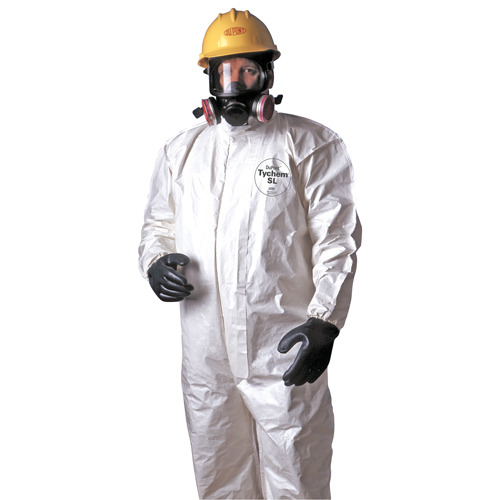Combinaisons Tychem 4000, Grand, Blanc Sécurité Médic