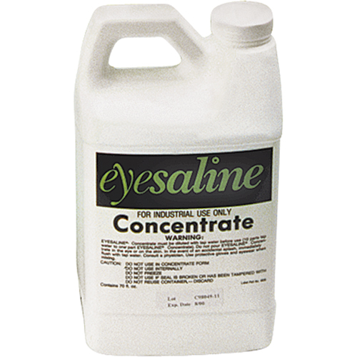 Eyesaline&reg; Concentrate Eyewash Solution, 70 oz. Sécurité Médic