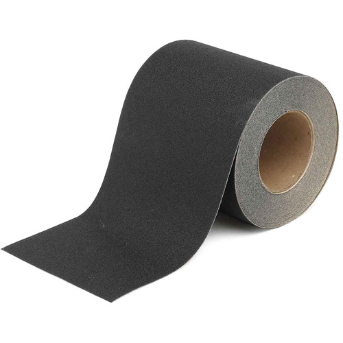 Anti-Slip Floor Tape, 6" x 60', Black Sécurité Médic