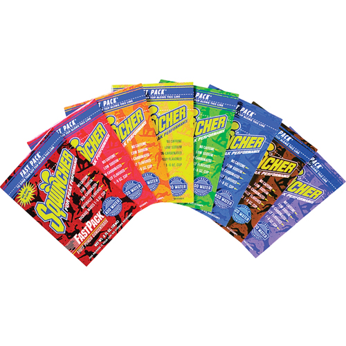 Sqwincher&reg; Rehydration Drink Fast Pack&reg;, Single Serve, Lemonade Sécurité Médic